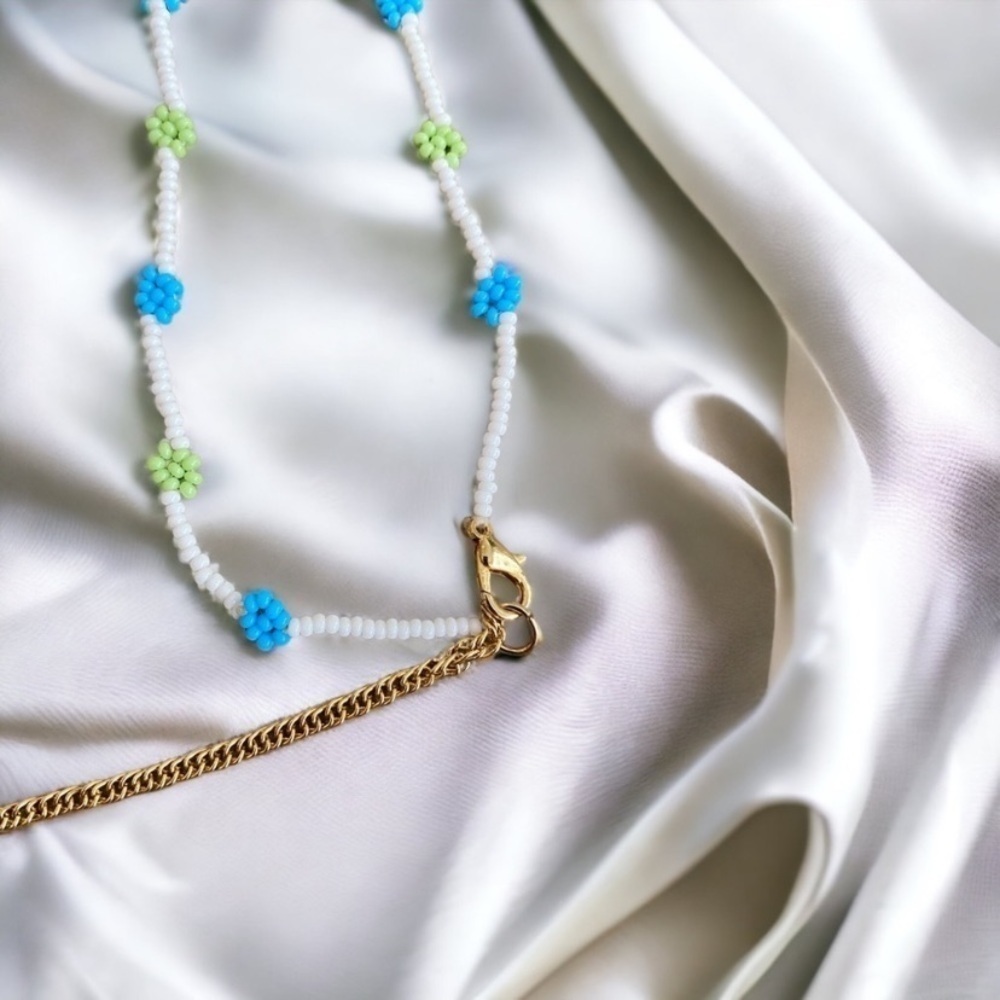New Casa Clara Waist Chain Emily Belly Beaded Chain Belt Or Necklace — image 3 of 4